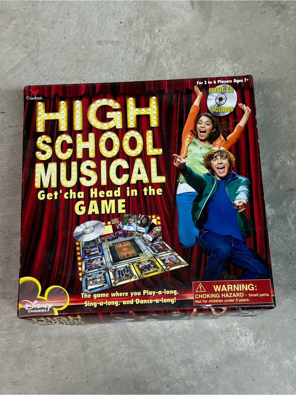 Disney High School Musical Board Game - Red Theater Edition